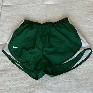 Green Nike Dri Fit Shorts